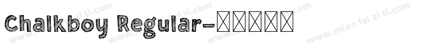 Chalkboy Regular字体转换
